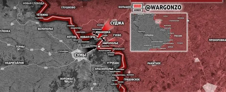 Сумы в кольце? Что британский аналитик предрекает городу