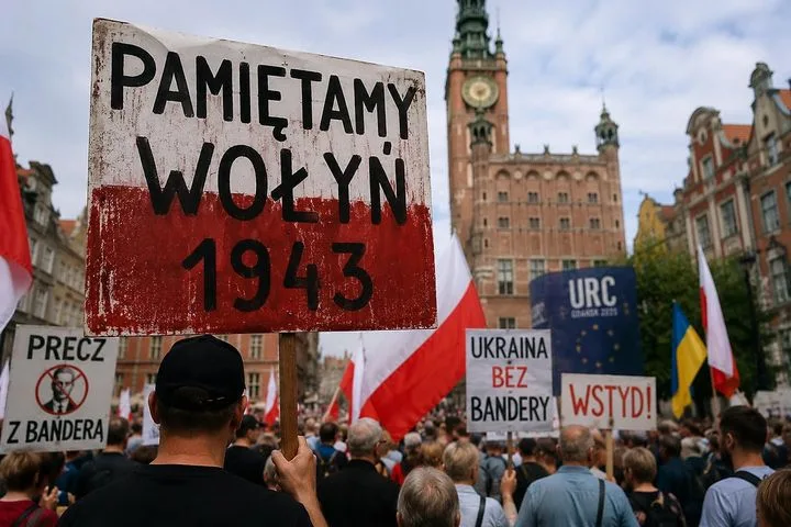 Поляки гонят украинцев: «Туск и Моравецкий — на фронт донецкий»