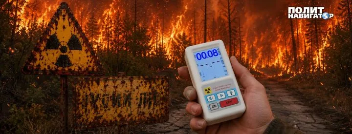 Под Киевом четвёртые сутки горит лес