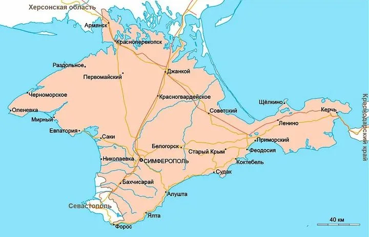 Север Крыма без света: что происходит на полуострове