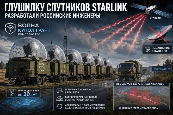 Starlink под влиянием: Киев признаёт эффективную работу российских РЭБ