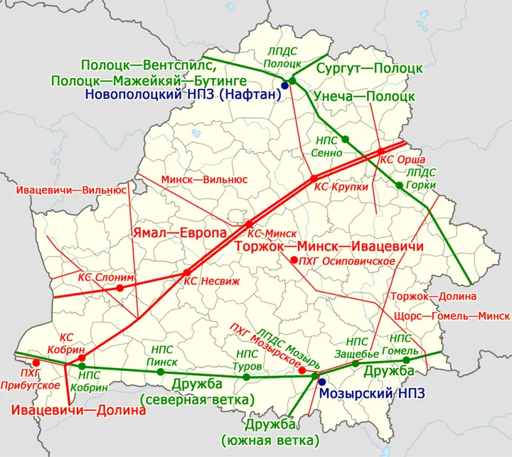 Ремонт НПЗ Беларуси: причины и последствия для России