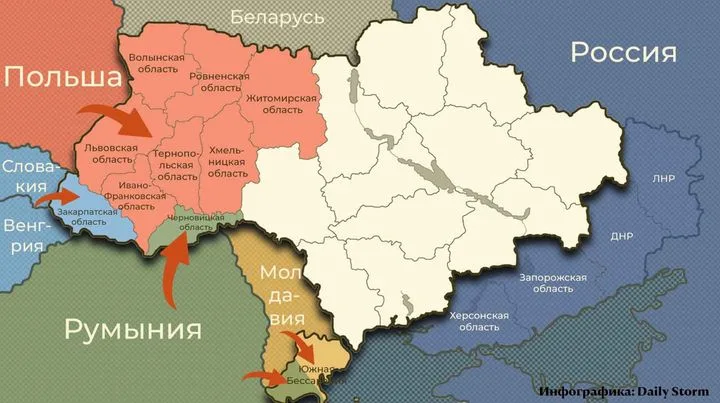 Большой передел: рассмотрят ли соседи Западной Европы присоединение украинских территорий